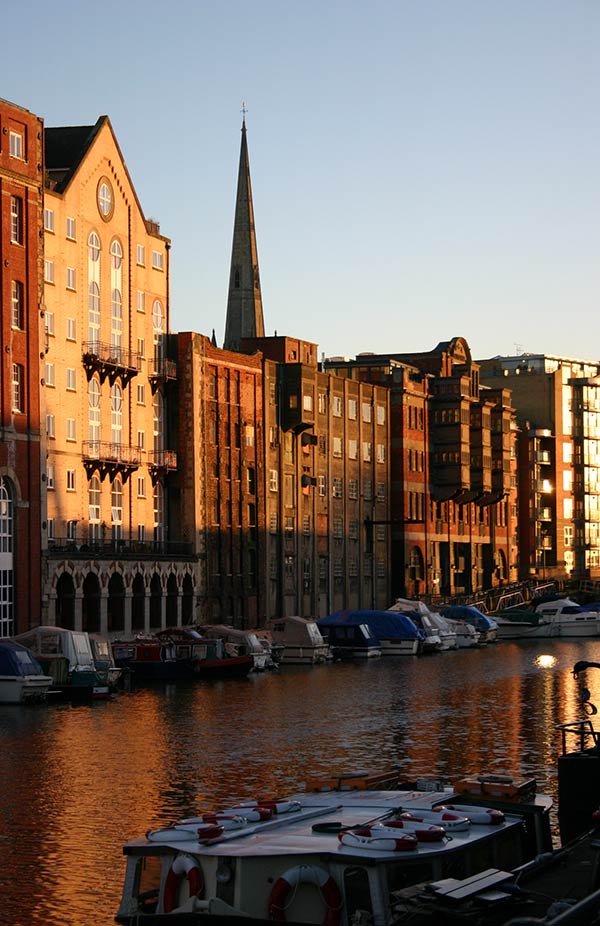 Bristol Harbour Evening